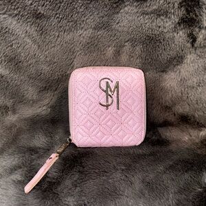 Steve Madden Light Pink Quilted Wallet